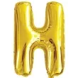 balon foliowy litera h zloty oem 16 ltr