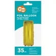 balon foliowy litera i zloty godan 14 ltr