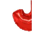 balon foliowy litera j czerwony funny fashion 40 ltr