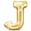 balon foliowy litera j zloty amscan 13 ltr