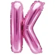 balon foliowy litera k rozowy partydeco 14 ltr