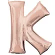 balon foliowy litera k szampanski amscan 32 ltr