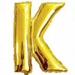 balon foliowy litera k zloty oem 16 ltr