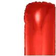 balon foliowy litera l czerwony funny fashion 40 ltr