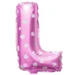 balon foliowy litera l serduszka rozowy jasny oem 16 ltr