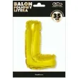 balon foliowy litera l zloty godan 14 ltr