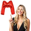 balon foliowy litera m czerwony funny fashion 40 ltr