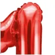 balon foliowy litera m czerwony partydeco 14 ltr