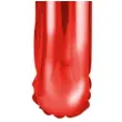 balon foliowy litera m czerwony partydeco 14 ltr