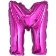 balon foliowy litera m rozowy godan 14 ltr