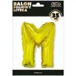 balon foliowy litera m zloty godan 14 ltr