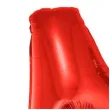 balon foliowy litera n czerwony funny fashion 40 ltr