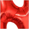 balon foliowy litera n czerwony funny fashion 40 ltr