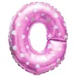 balon foliowy litera o 16 oem rozowy