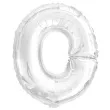 balon foliowy litera o 16 oem srebrny