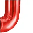 balon foliowy litera o czerwony partydeco 14 ltr