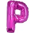 balon foliowy litera p 14 godan rozowy