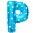 balon foliowy litera p 16 oem blekitny