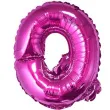 balon foliowy litera q 14 godan rozowy
