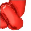 balon foliowy litera q czerwony funny fashion 40 ltr