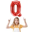 balon foliowy litera q czerwony partydeco 14 ltr