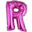 balon foliowy litera r 14 godan rozowy