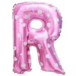 balon foliowy litera r 16 oem rozowy