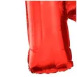 balon foliowy litera r czerwony funny fashion 40 ltr