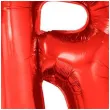 balon foliowy litera r czerwony funny fashion 40 ltr