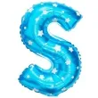 balon foliowy litera s 16 oem blekitny
