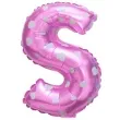 balon foliowy litera s 16 oem rozowy