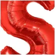 balon foliowy litera s czerwony funny fashion 40 ltr