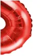 balon foliowy litera s czerwony partydeco 14 ltr
