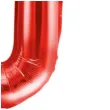 balon foliowy litera u czerwony partydeco 14 ltr