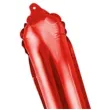 balon foliowy litera v czerwony partydeco 14 ltr