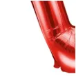 balon foliowy litera v czerwony partydeco 14 ltr