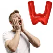 balon foliowy litera w czerwony funny fashion 40 ltr