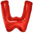balon foliowy litera w czerwony funny fashion 40 ltr