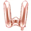 balon foliowy litera w rozowe zloto partydeco 14 ltr