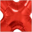 balon foliowy litera x czerwony funny fashion 40 ltr