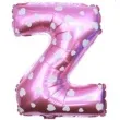 balon foliowy litera z 16 oem rozowy