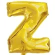 balon foliowy litera z 16 oem zloty