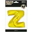 balon foliowy litera z 32 godan zloty