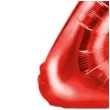 balon foliowy litera z czerwony partydeco 14 ltr
