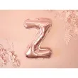 balon foliowy litera z rozowe zloto partydeco 14 ltr