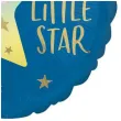 balon foliowy little star niebieski amscan 18 rnd