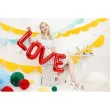 balon foliowy love girlanda czerwony partydeco zestaw