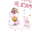 balon foliowy love happy birthday rosegold partypal zestaw 120 szt