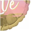 balon foliowy love na tle zachodu amscan 18 rnd