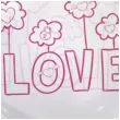 balon foliowy love rozowe transparentny tuban 18 rnd